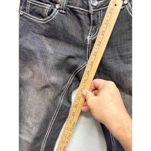 Premiere by Rue 21 Jeans Dark Wash Skinny Size 1/2 - Picture 5 of 11